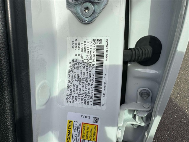 used 2023 Honda Civic car, priced at $22,183