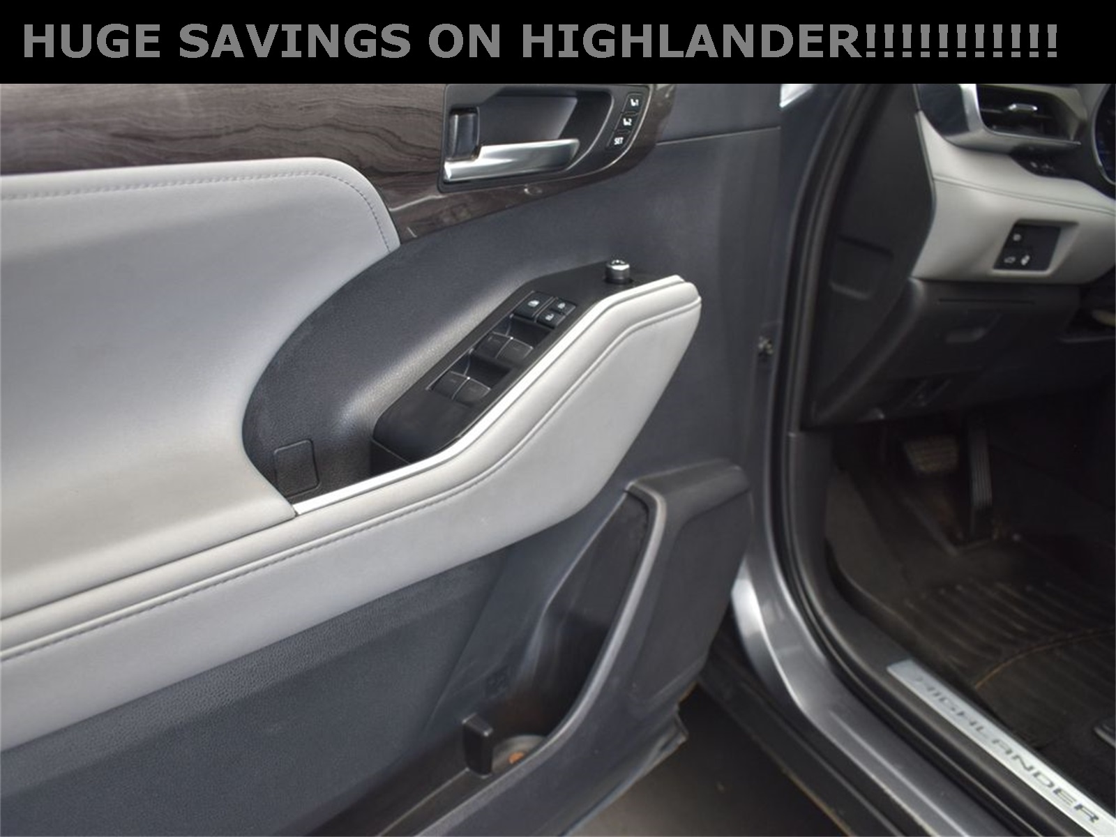 2021 Magnetic Gray Metallic Toyota Highlander Limited FWD SUV