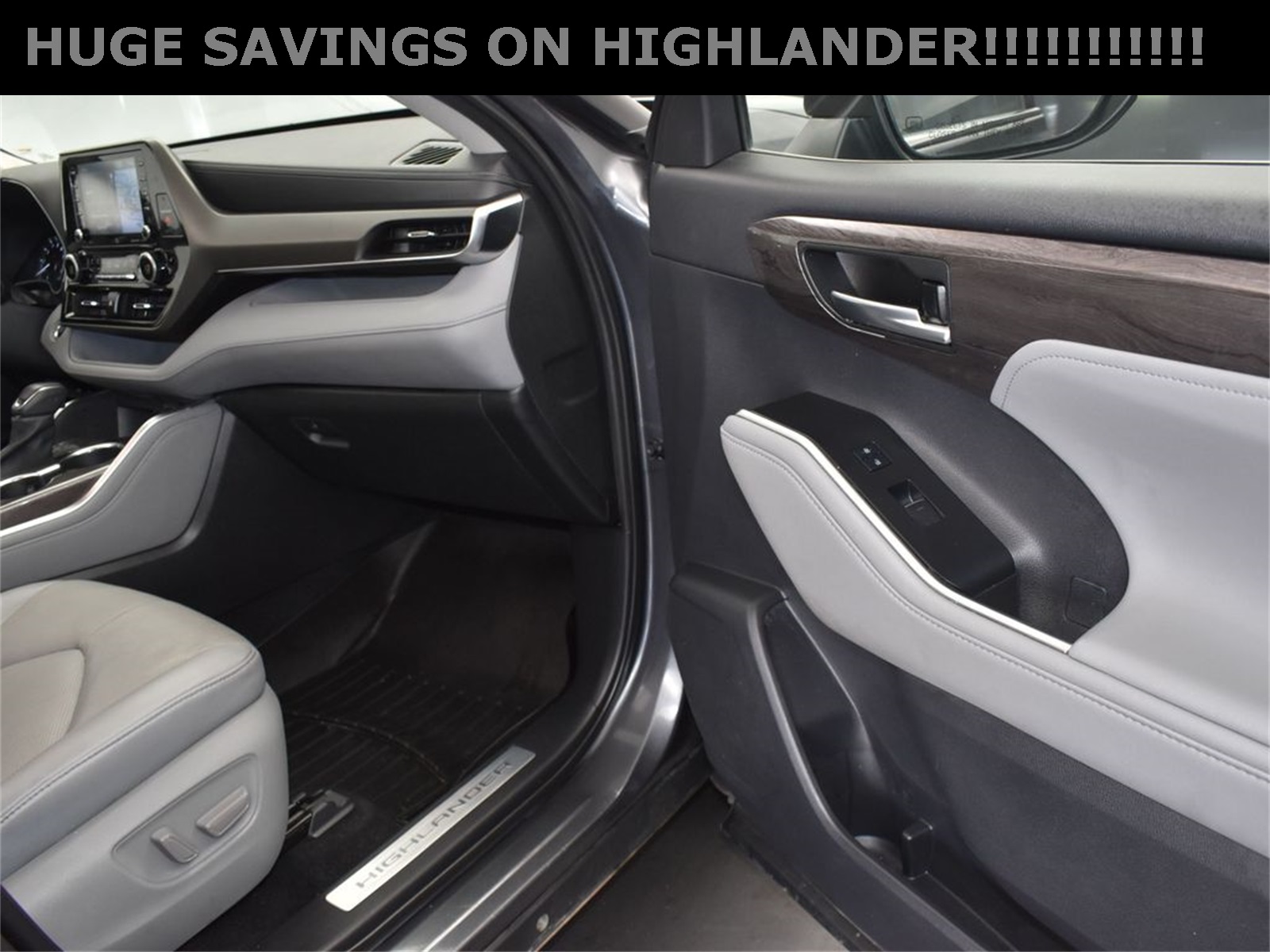 2021 Magnetic Gray Metallic Toyota Highlander Limited FWD SUV