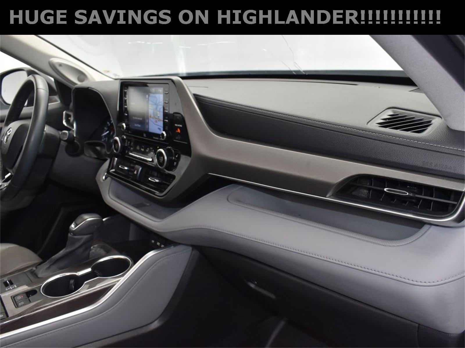 2021 Magnetic Gray Metallic Toyota Highlander Limited FWD SUV