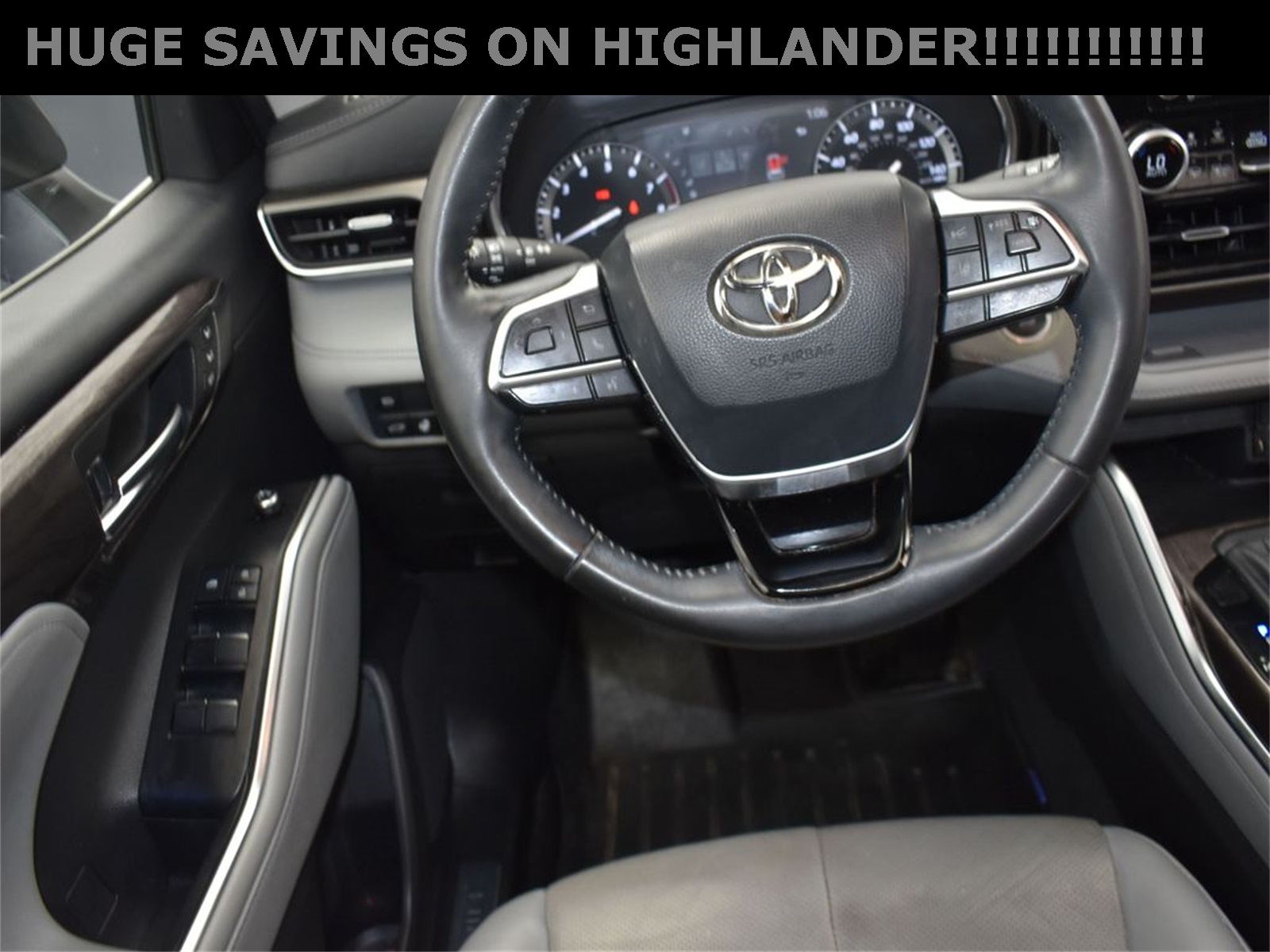 2021 Magnetic Gray Metallic Toyota Highlander Limited FWD SUV
