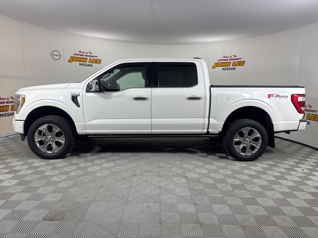 2021 White Ford F-150 Platinum 4X4 Truck