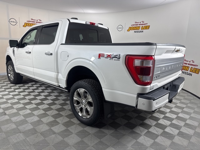 2021 White Ford F-150 Platinum 4X4 Truck