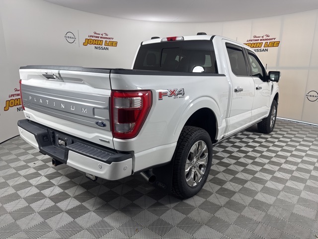 2021 White Ford F-150 Platinum 4X4 Truck