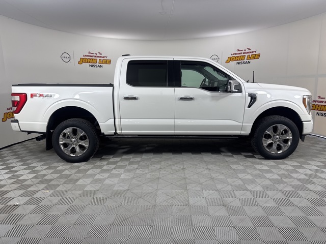 2021 White Ford F-150 Platinum 4X4 Truck