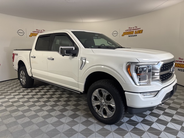 2021 White Ford F-150 Platinum 4X4 Truck