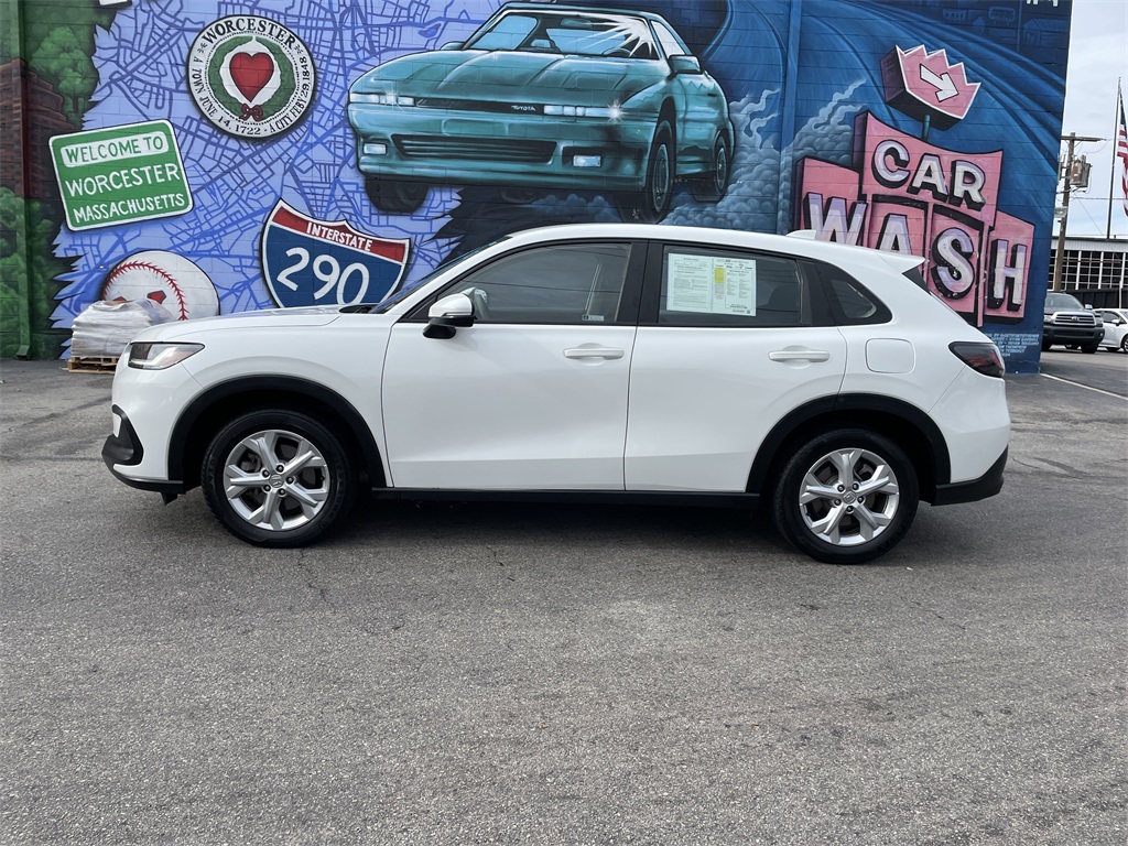 Used 2023 Honda HR-V LX with VIN 3CZRZ1H37PM739563 for sale in Worcester, MA