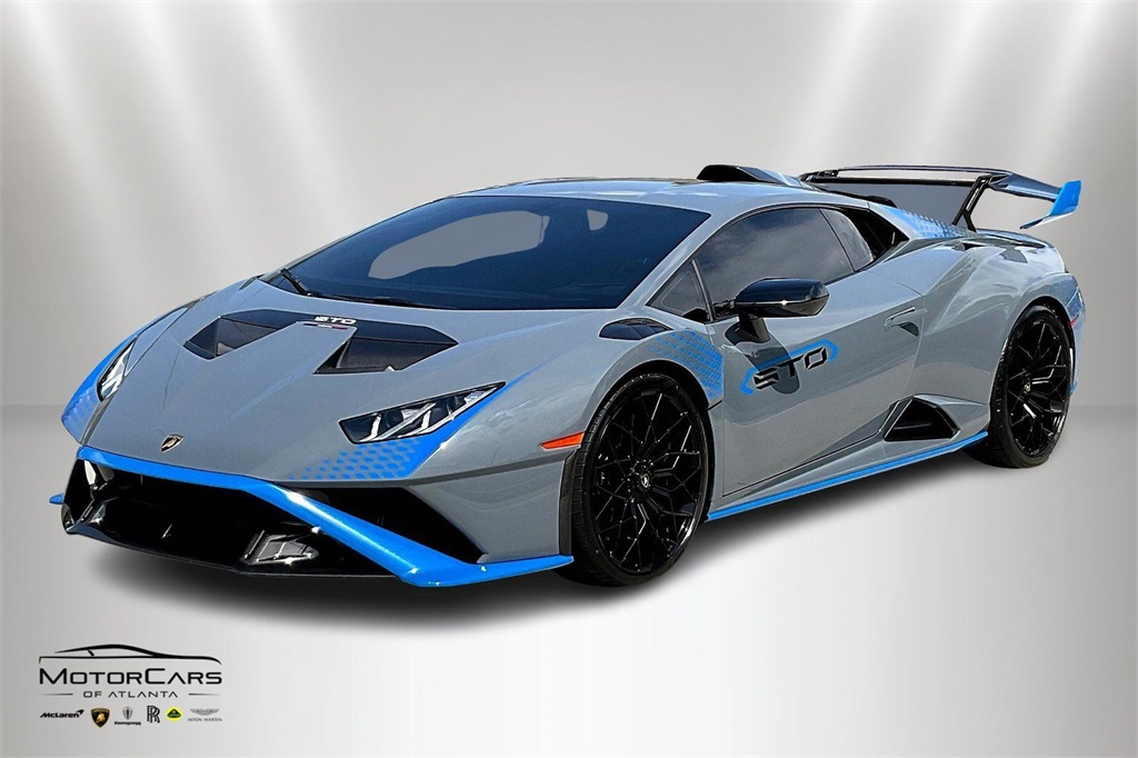 2022 Grigio Telesto Lamborghini Huracan STO RWD Coupe