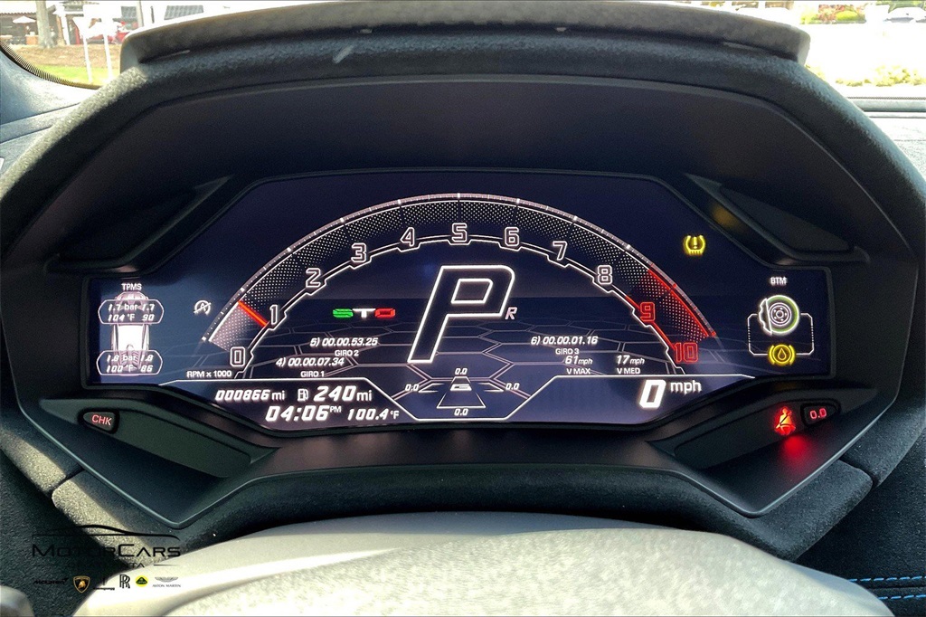 2022 Grigio Telesto Lamborghini Huracan STO RWD Coupe