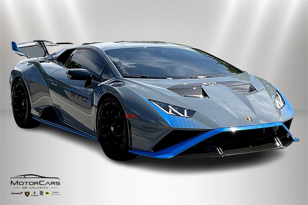2022 Grigio Telesto Lamborghini Huracan STO RWD Coupe