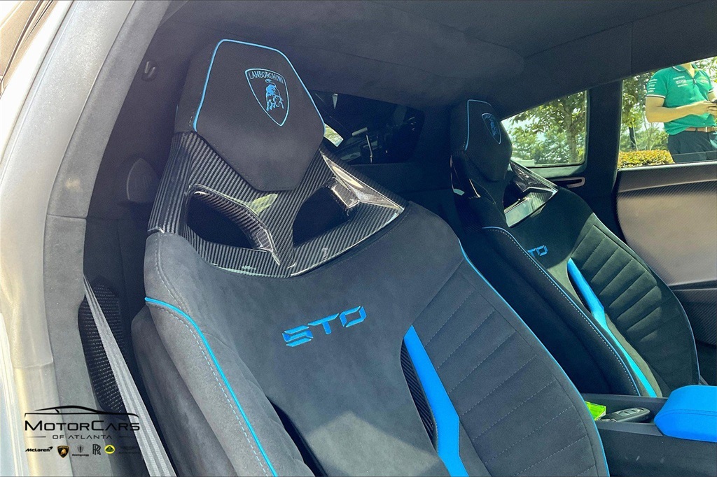 2022 Grigio Telesto Lamborghini Huracan STO RWD Coupe