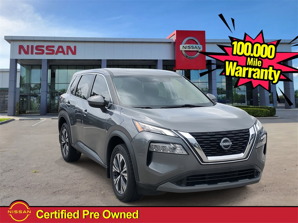 2022 Gun Metallic Nissan Rogue SV FWD SUV