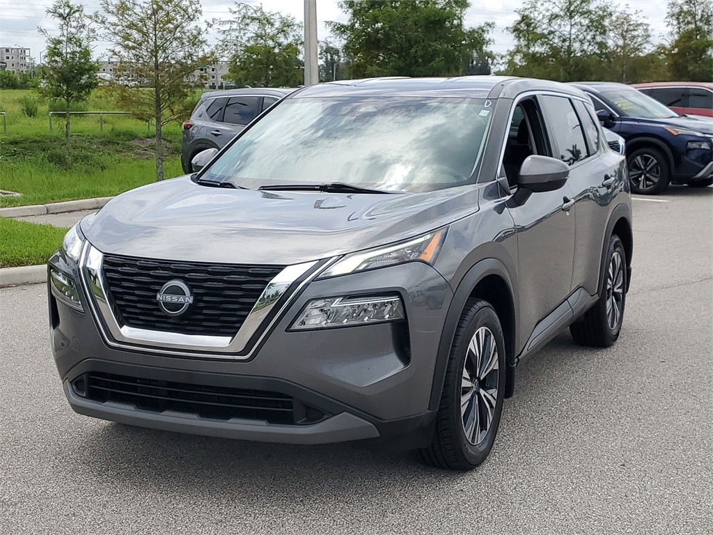 2022 Gun Metallic Nissan Rogue SV FWD SUV
