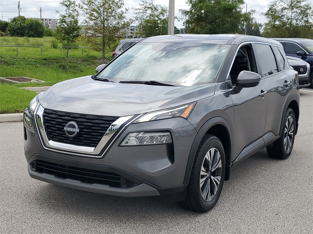 2022 Gun Metallic Nissan Rogue SV FWD SUV