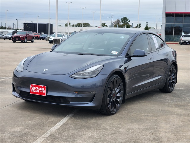 Used 2023 Tesla Model 3 Performance with VIN 5YJ3E1EC7PF552839 for sale in Houston, TX