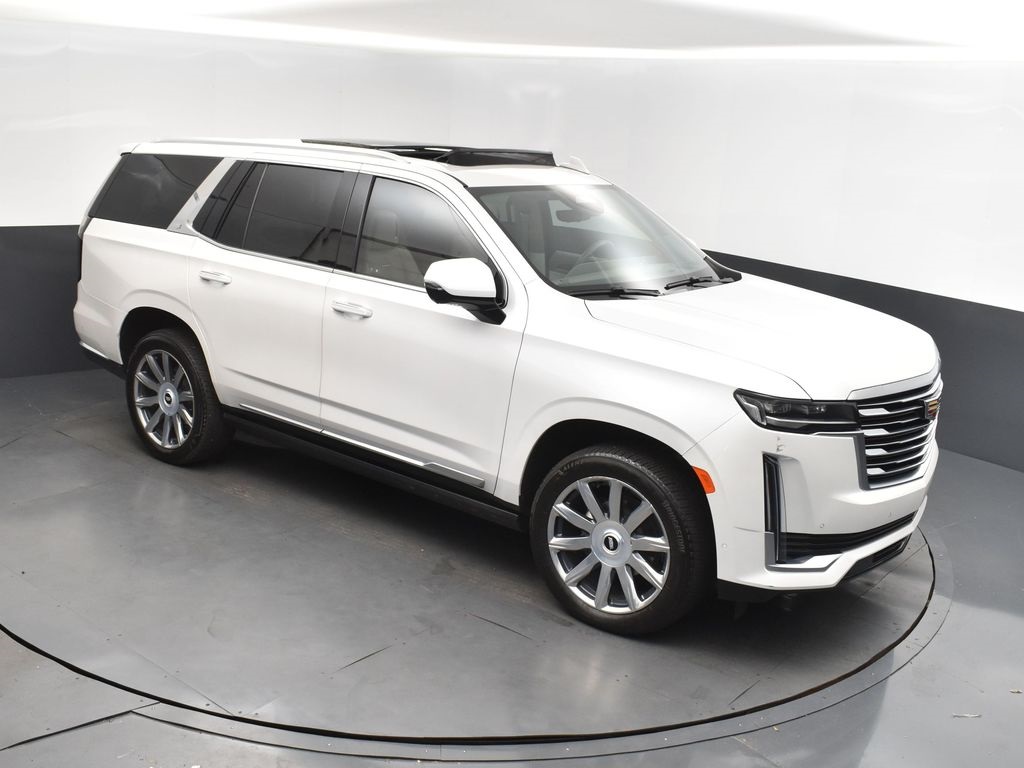 2023 Crystal White Tricoat Cadillac Escalade Premium Luxury Platinum SUV