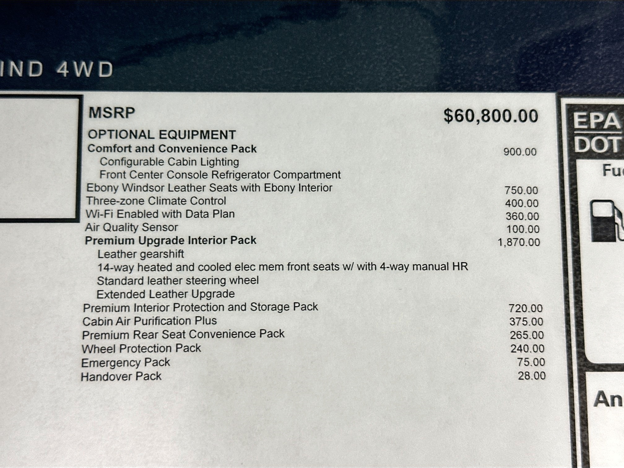 used 2025 Land Rover Defender 110 car, priced at $68,733