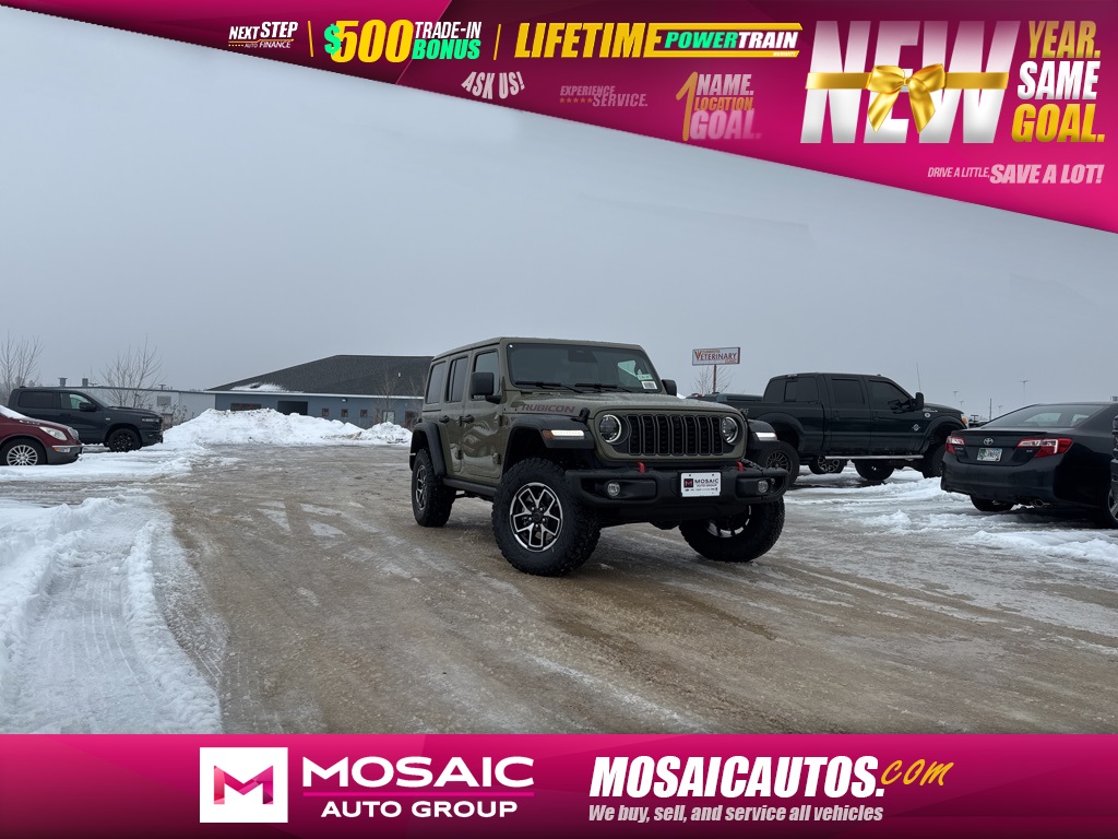 New 2026 Jeep Wrangler Rubicon SUVs