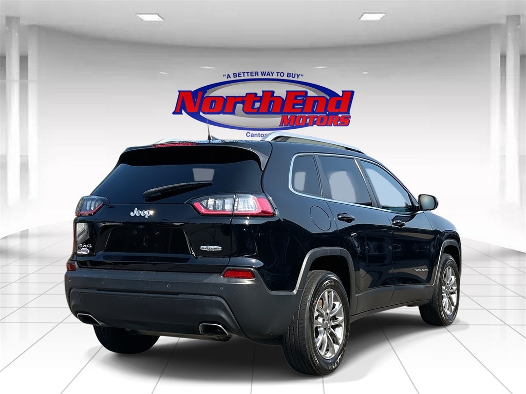 2019 Diamond Black Crystal Pearlcoat Jeep Cherokee Latitude Plus 4X4 SUV