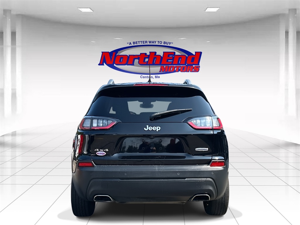 2019 Diamond Black Crystal Pearlcoat Jeep Cherokee Latitude Plus 4X4 SUV