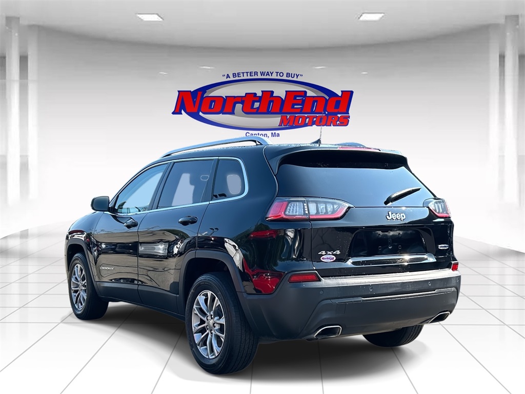 2019 Diamond Black Crystal Pearlcoat Jeep Cherokee Latitude Plus 4X4 SUV