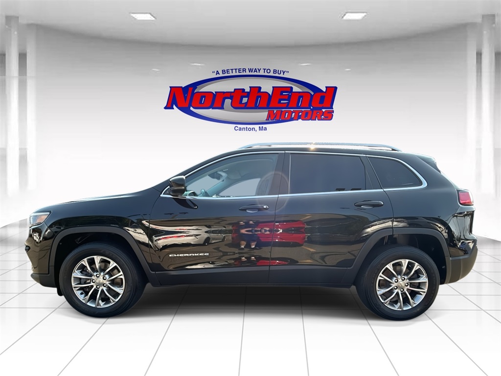 2019 Diamond Black Crystal Pearlcoat Jeep Cherokee Latitude Plus 4X4 SUV