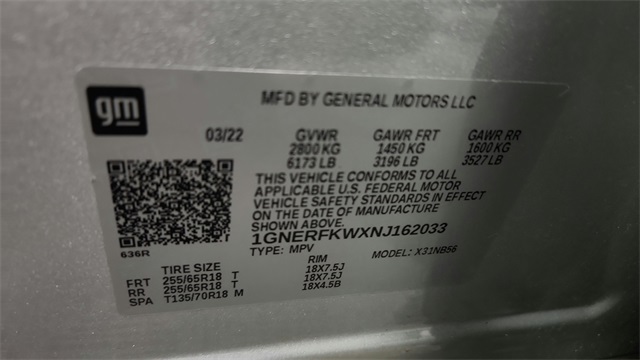 2022 Chevrolet Traverse LS FWD 2022 Chevrolet Traverse LS FWD