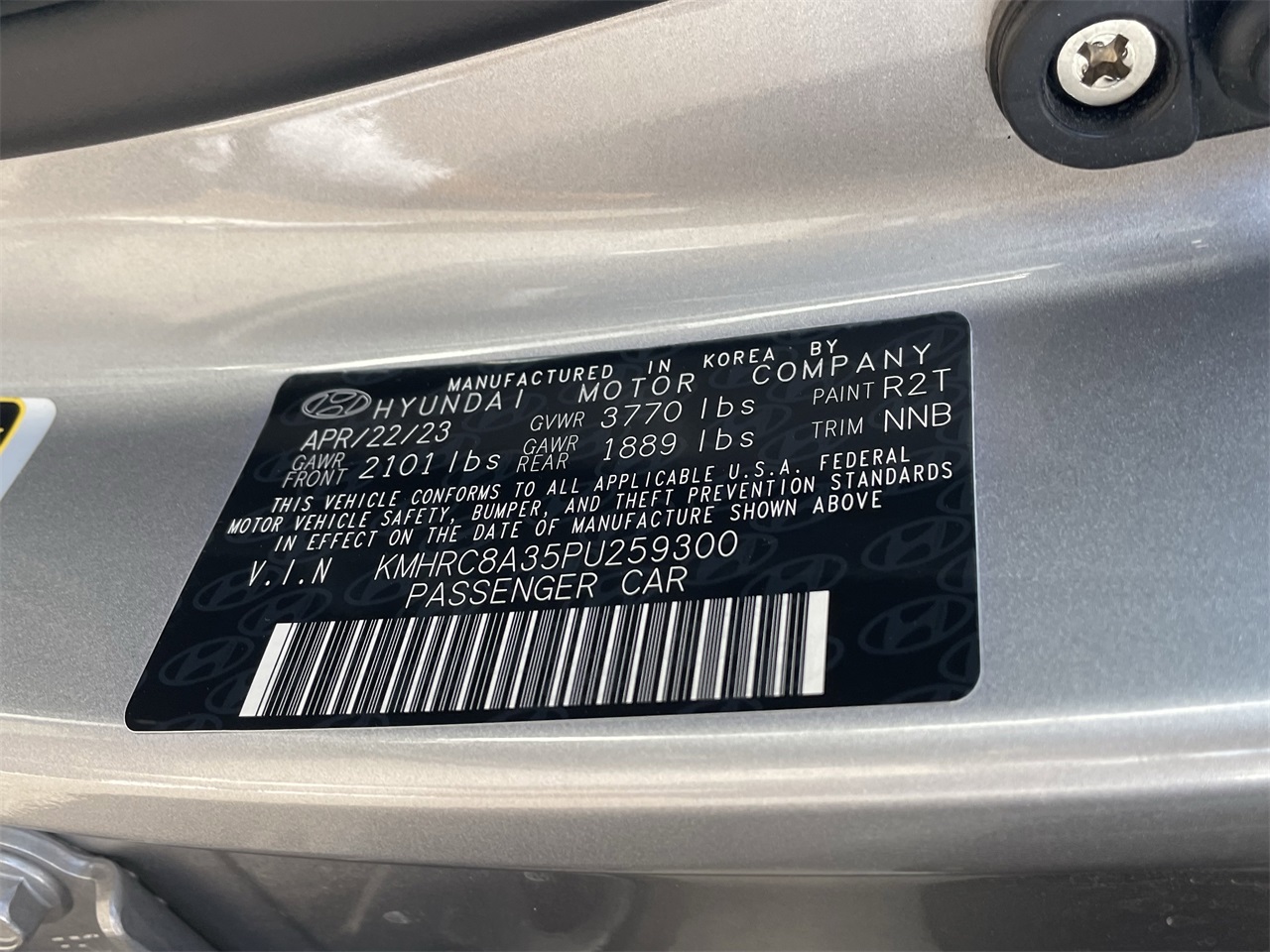 used 2023 Hyundai Venue car, priced at $17,499