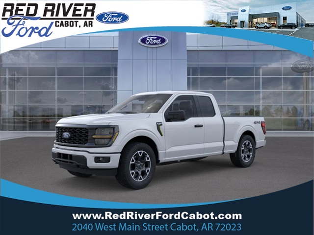 2025 Oxford White Ford F-150 STX 4X4 Truck