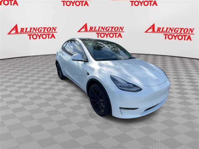 Used 2021 Tesla Model Y Long Range with VIN 5YJYGDEE4MF123799 for sale in Jacksonville, FL