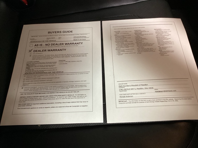 Used 2023 Hyundai Elantra Hybrid Sedan