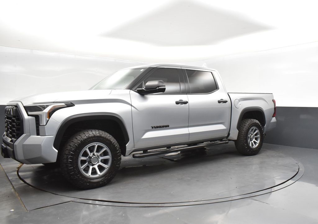 2022 Celestial Silver Metallic Toyota Tundra 4WD SR5 4X4 Truck