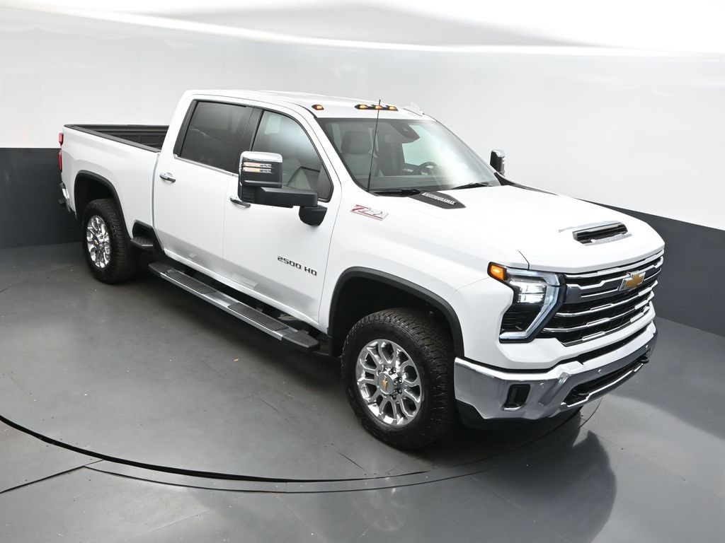 2025 Summit White Chevrolet Silverado 2500HD LTZ 4X4 Truck