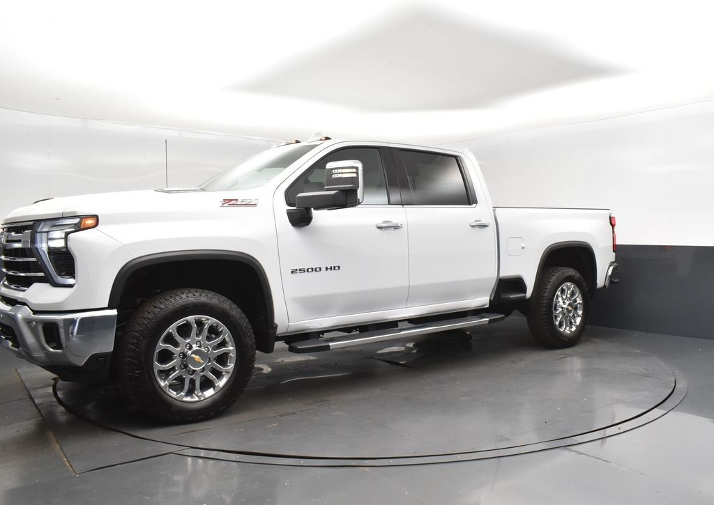 2025 Summit White Chevrolet Silverado 2500HD LTZ 4X4 Truck
