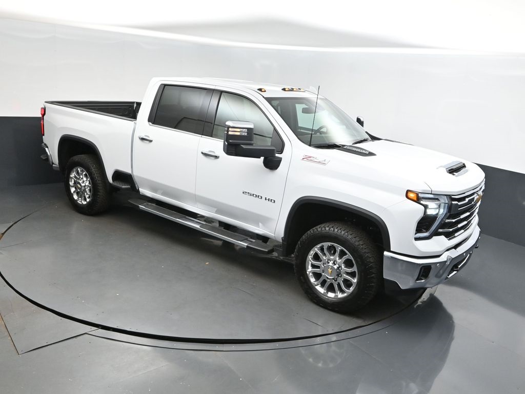 2025 Summit White Chevrolet Silverado 2500HD LTZ 4X4 Truck