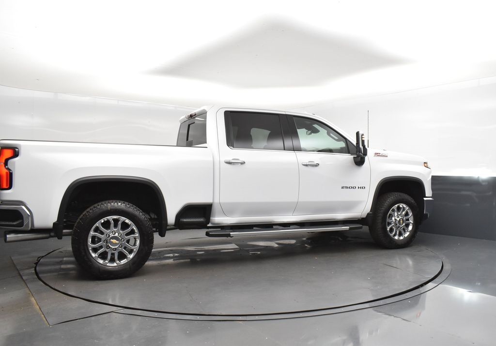 2025 Summit White Chevrolet Silverado 2500HD LTZ 4X4 Truck