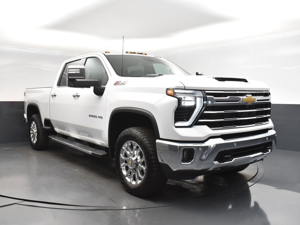 2025 Summit White Chevrolet Silverado 2500HD LTZ 4X4 Truck