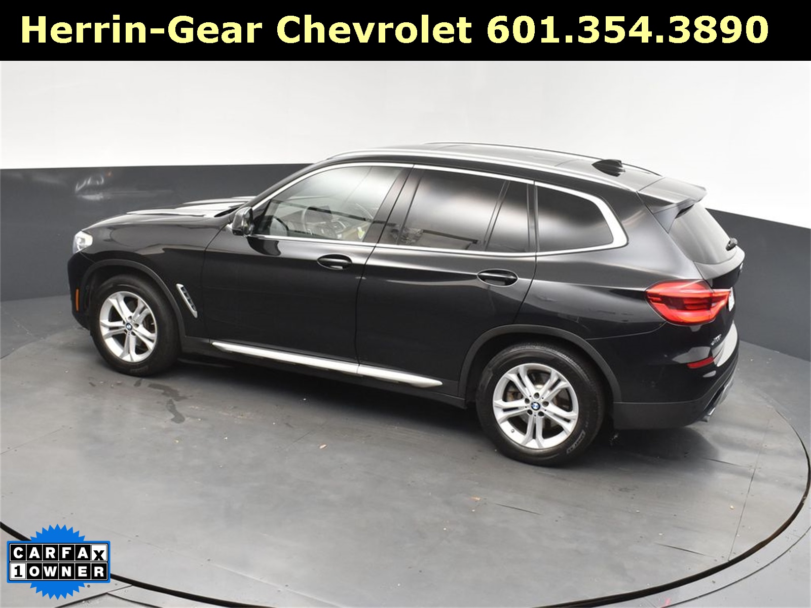 2021 Black Sapphire Metallic BMW X3 xDrive30i AWD SUV