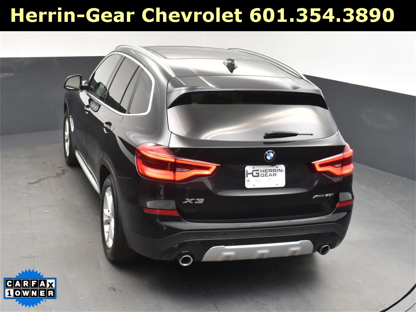 2021 Black Sapphire Metallic BMW X3 xDrive30i AWD SUV