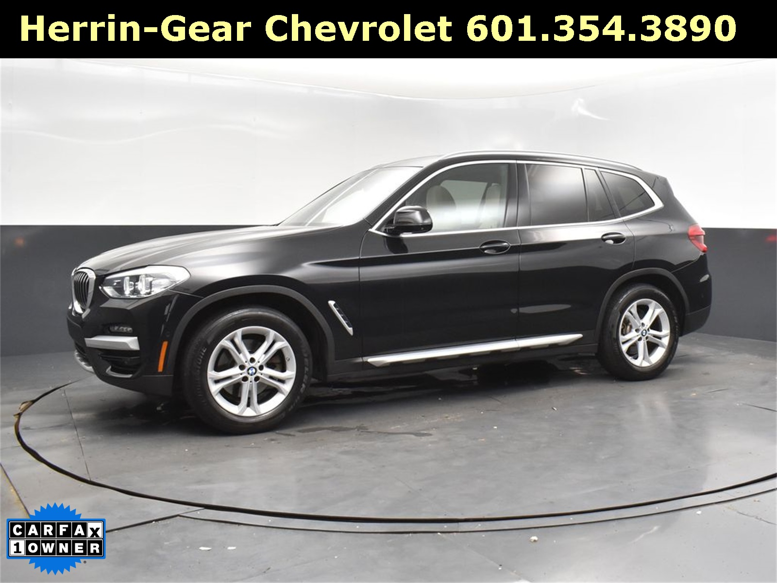 2021 Black Sapphire Metallic BMW X3 xDrive30i AWD SUV