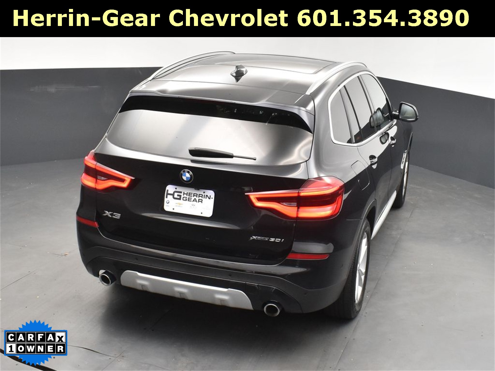 2021 Black Sapphire Metallic BMW X3 xDrive30i AWD SUV