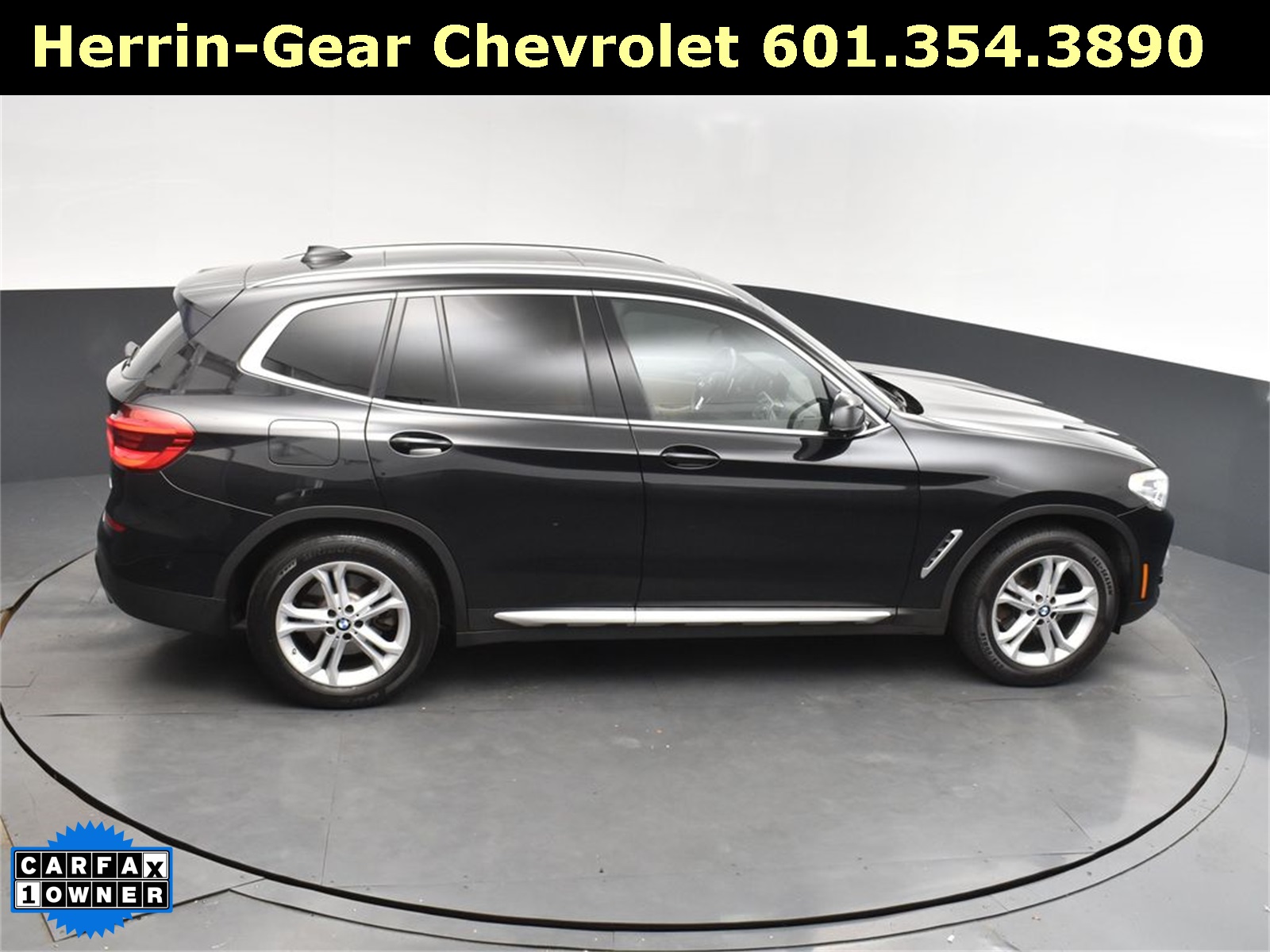 2021 Black Sapphire Metallic BMW X3 xDrive30i AWD SUV