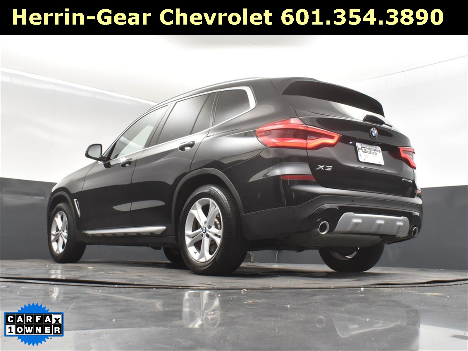 2021 Black Sapphire Metallic BMW X3 xDrive30i AWD SUV
