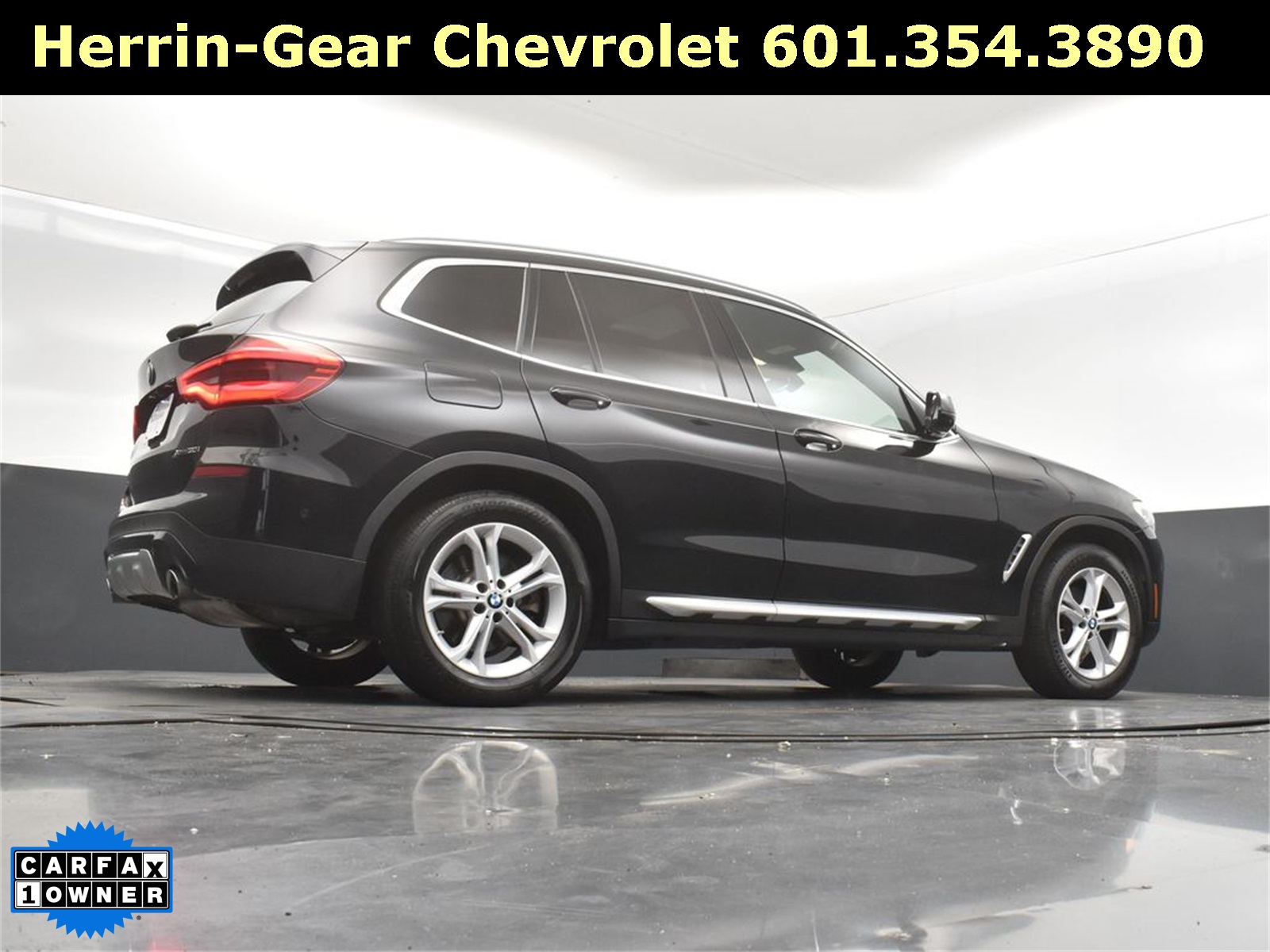 2021 Black Sapphire Metallic BMW X3 xDrive30i AWD SUV