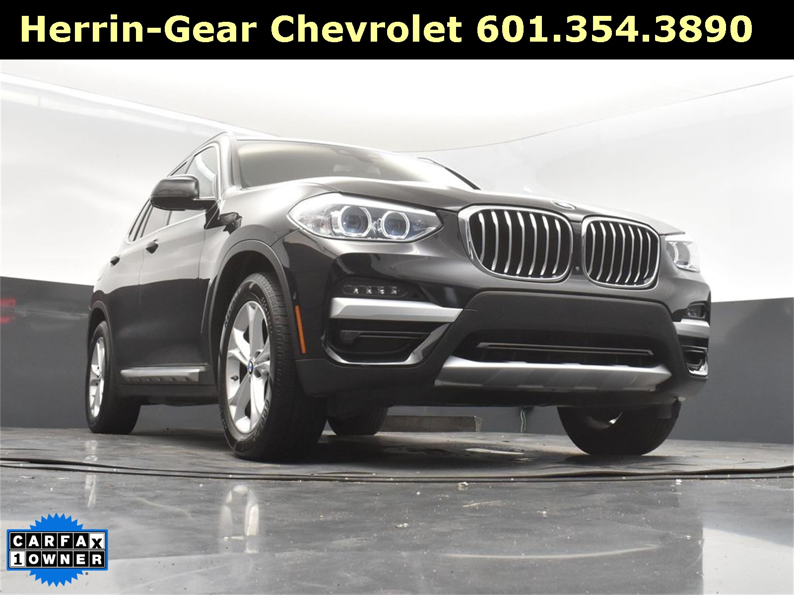 2021 Black Sapphire Metallic BMW X3 xDrive30i AWD SUV