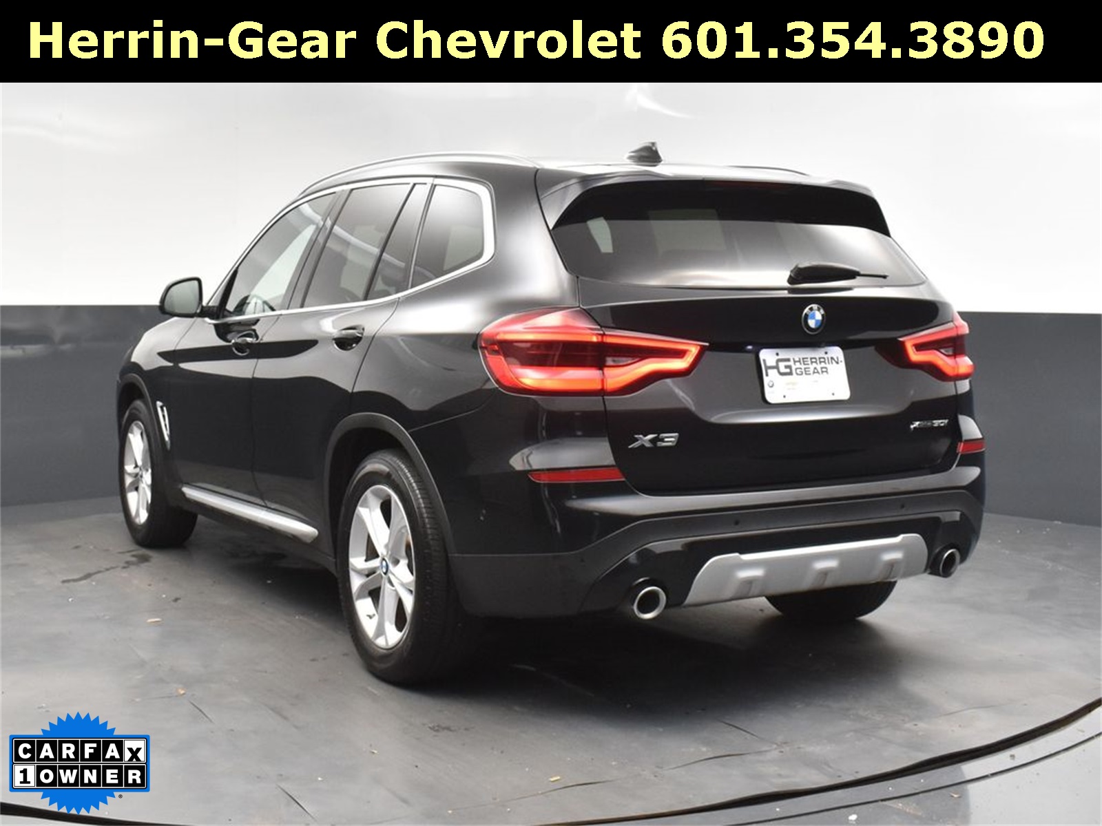 2021 Black Sapphire Metallic BMW X3 xDrive30i AWD SUV