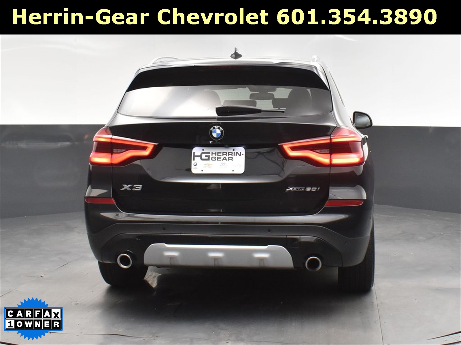 2021 Black Sapphire Metallic BMW X3 xDrive30i AWD SUV
