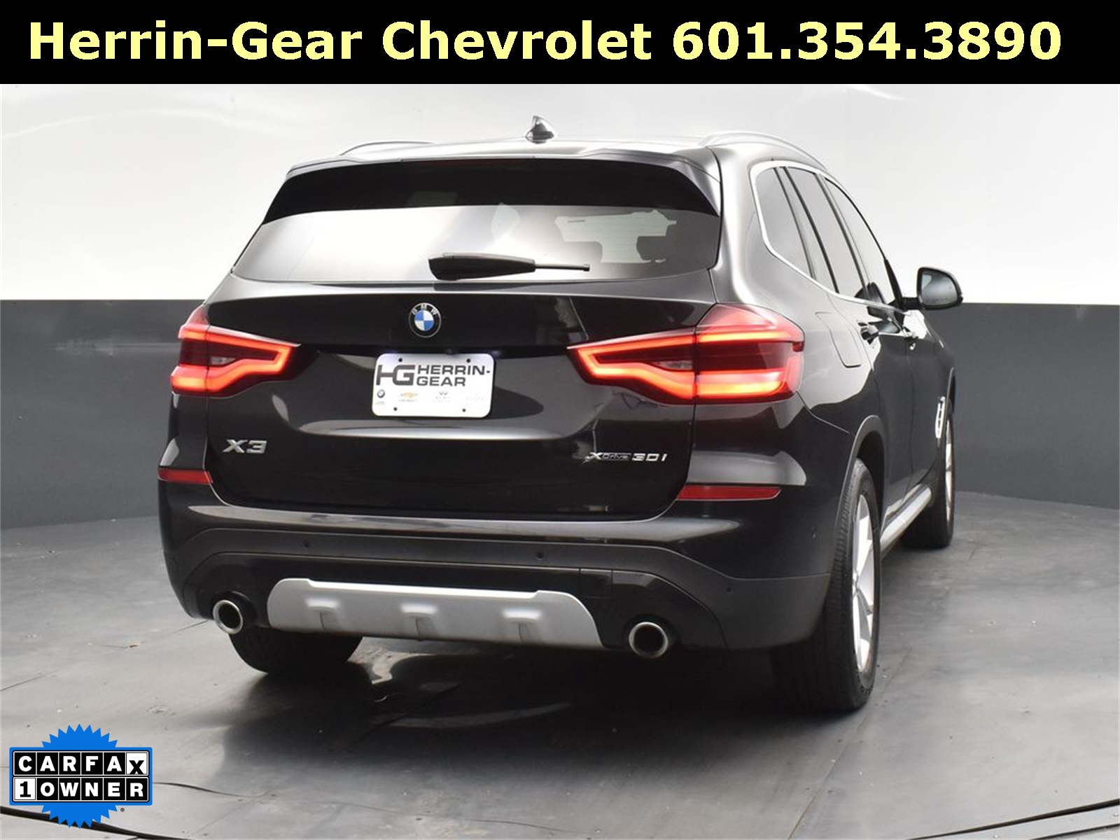2021 Black Sapphire Metallic BMW X3 xDrive30i AWD SUV