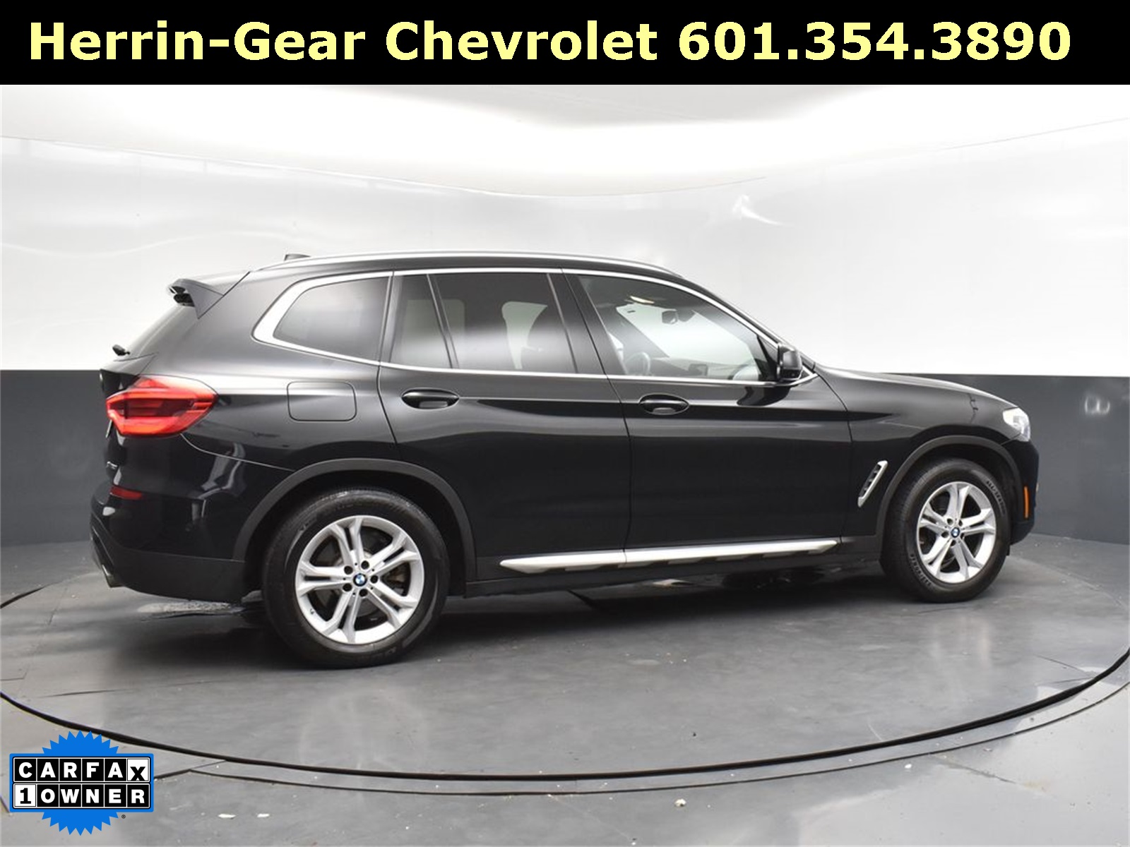 2021 Black Sapphire Metallic BMW X3 xDrive30i AWD SUV