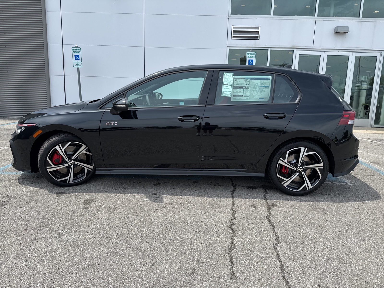 new 2025 Volkswagen Golf GTI car, priced at $36,300